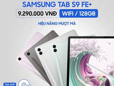 Galaxy Tab S9 Fe WiFi Hiệu Năng Mượt Mà 0
