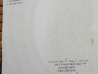 Bán đất xuân nộn, đông anh, hà nội. diện tích 78.5m2, mt 5,15m. giá 3.4 tỷ có thương lượng. 3