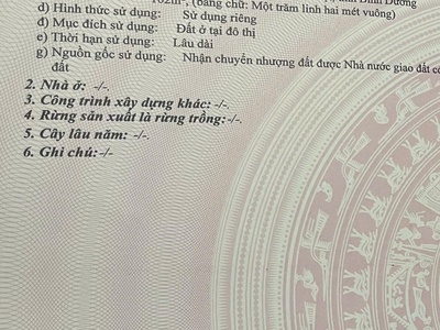 Đất chính chủ- cần bán lô đất tại phường phú hòa, thủ dầu một, bình dương 0