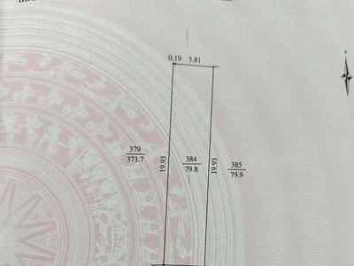Bán đất ngõ phố Lý Quốc Bảo, TP Hải Dương, 80m2, mt 4m, ngõ oto nhỏ vào được, hướng nam 4