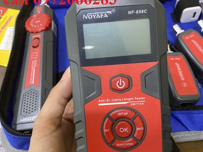 NF-858C Máy dò   kiểm tra tra mạng, cáp đồng trục BNC và soi lỗi cáp quang 6