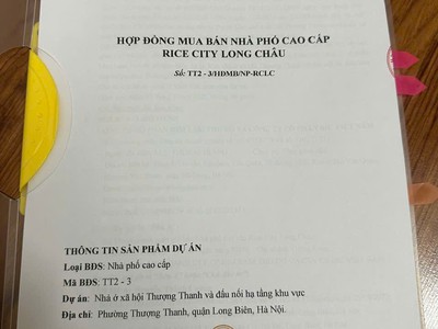 Hot hot bán gấp 6 căn liền kề dự án rice city long biên tháng 9 nhận nhà ngay -cơ hội vàng cho nhà 0