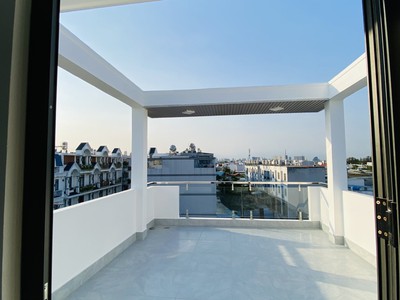 Bán Nhà 4 Tầng 68m2 Hẻm Xe Hơi, Kinh Doanh - Huỳnh Tấn Phát, Nhà Bè - 6.X Tỷ 0