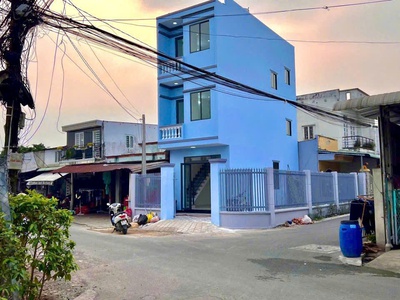 Nhà góc 2mt Lê Thị Sắc, xã Tân Phú Trung, Củ Chi dt 120m2 2 lầu 4pn 3wc giá 4,1 tỷ 1