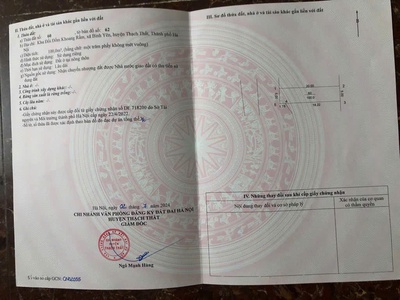 Bán gấp đất tuyến 1 đồi đốm - gần công ty may - mặt tiền rộng 0
