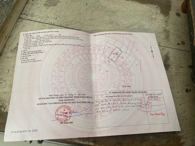 Chính chủ bán lô đất khu ba tàu, an hải, thành phố phan rang tháp chàm, tỉnh ninh thuận 3