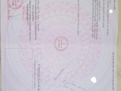 Bán Đất Mặt Tiền 743B Dĩ An Đối Diện Bệnh Viện Đường Hai Bà Trưng 5