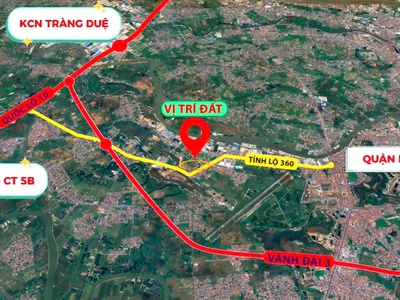 Chuẩn bị bán 7 lô đất ODT tt.Trường Sơn, An Lão cách mặt phố Lương Khánh Thiện 200m 2