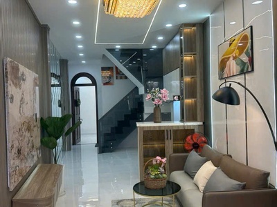 Quận 6 - HẬU GIANG - Nhà Mới Đẹp Ở Ngay - Diện Tích Thực Tế  46m2 - NỞ HẬU  - 3PN - CHỈ 5.35T 3