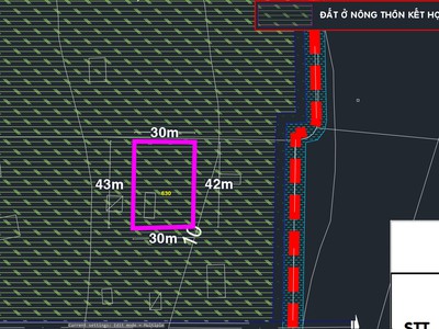 Bán đất 1/ đường 531 - 1279m2 - 30x43 - 90m2 thổ cư - xã nhuận đức - củ chi 4