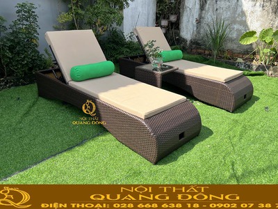 Top 7  mẫu ghế hồ bơi mây nhựa mới nhất năm 2025 2