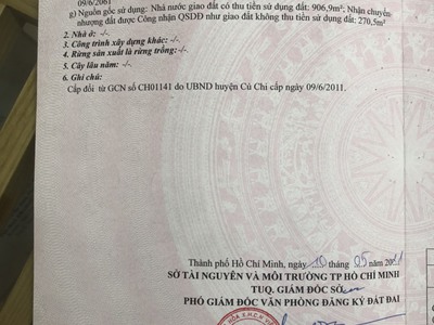 Do gia đình có tí công việc nên muốn bán nhanh lô đất ở tphcm 4