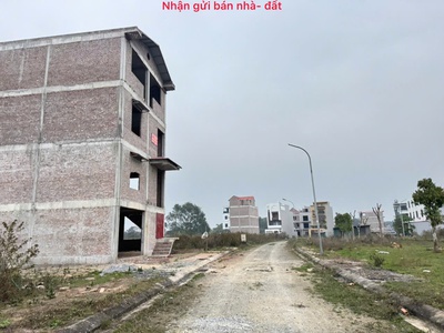Bán đất khu đô thị chi đông, mê linh, hà nội. tặng nhà xây thô 3 tầng. sổ đỏ sang tên ngay. 0