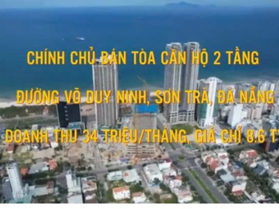 Cần bán tòa căn hộ 2 tầng đường võ duy ninh - sơn trà - đà nẵng 1