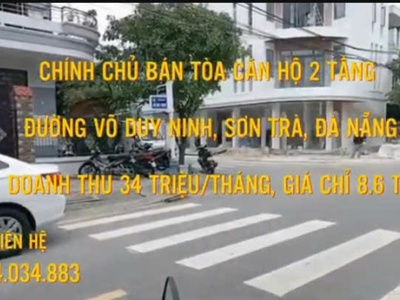 Cần bán tòa căn hộ 2 tầng đường võ duy ninh - sơn trà - đà nẵng 3