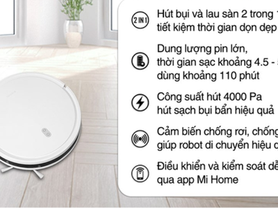 Robot hút bụi xiaomi cần thanh lý tại bạch mai hà nội 2