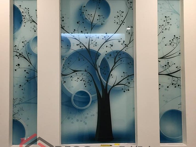 Báo giá tranh kính 3D đồng quê mới nhất hiện nay 0