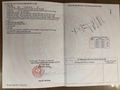 Bán đất đường đỗ đăng tuyển - 153m2 - 5x30 - 108m2 thổ cư - xã an nhơn tây - củ chi 4