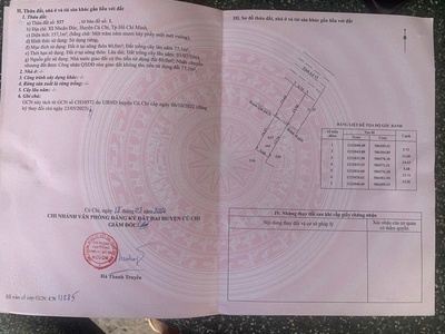 Bán đất đường tỉnh lộ 15 - 148m2 - 5x30 - 80m2 thổ cư - xã nhuận đức - củ chi 3