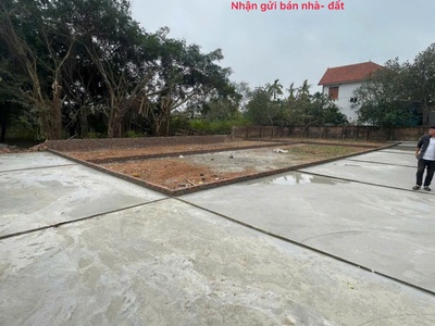 Bán đất thôn thái lai, minh trí, sóc sơn, hn. lô góc, 2 mặt tiền. đường rộng. gần hồ đồng đò. 0