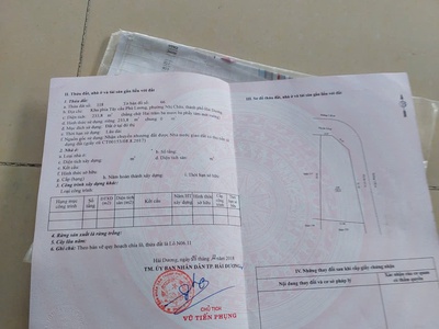 Chính chủ bán lô góc 2 mặt tiền, ngay Khu phía Tây cầu Phú Lương, Phường Nhị Châu, TP Hải Dương. 0