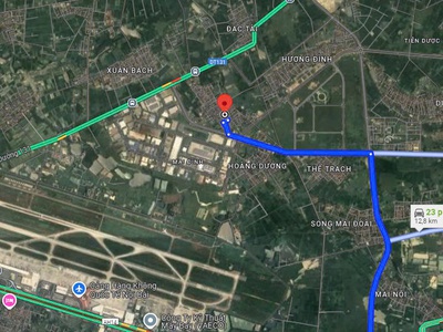 Bán đất lạc nông, mai đình, sóc sơn, 98m2, mt 5m. full thổ cư. giá 3.150 0