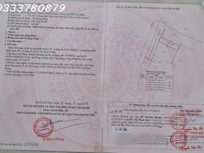 Bán đất thổ cư 107m2 giá hời - hoàng phan thái - bình chánh - tp.hcm - 3.3 tỷ - sổ hồng 4