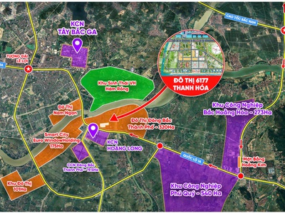 Đất nền trung tâm phường đối diện khu công nghiệp Hoàng Long sổ hồng từng lô xây dựng tự do 1