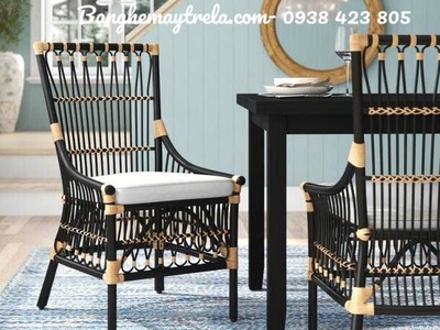 Ghế mây đơn kèm nệm 3