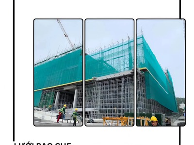 Lưới bao che công trình 2