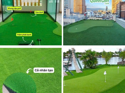Bộ khung lều tập golf Nhà QuinGolf   Sân golf thu nhỏ ngay tại nhà 1
