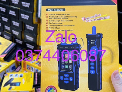 NF8508 - Máy test kiểm tra cáp mạng kèm đo công suất quang NOYAFA 0