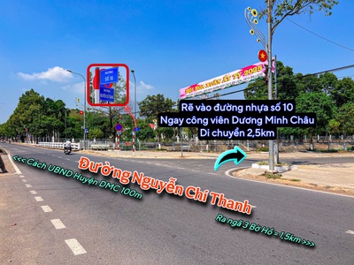 Lô góc 8 23m, thổ cư, gần hồ dầu tiếng, dương minh châu, sổ sẵn chỉ 389tr rẻ đẹp nhất dương minh 4