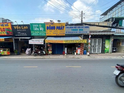 Bán Nhà Mặt Tiền 6x14 Lý Thường Kiệt Dĩ An Kinh Doanh Đa Ngành 0