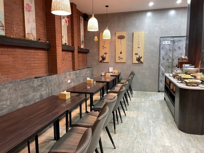 Cho thuê hoặc sang nhượng cửa hàng buffet chay tại 412 phố tây sơn, phường thịnh quang 1