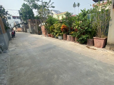 Bán đất lạc nông, mai đình, sóc sơn. hà nội. 115m2, mt 5.83m nở hậu. đường thông 4m. vùng lõi kcn 1