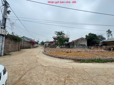 Bán đất thôn phú hạ, minh phú, sóc sơn, hn. lô góc, hai mặt tiền, đường thông, ô tô tránh. 1