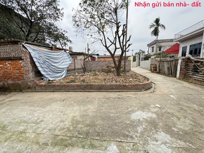Bán đất lô góc 2 mặt tiền, thôn hoàng dương, xã mai đình, sóc sơn, hn, gần sân bay, kcn nội bài, 0