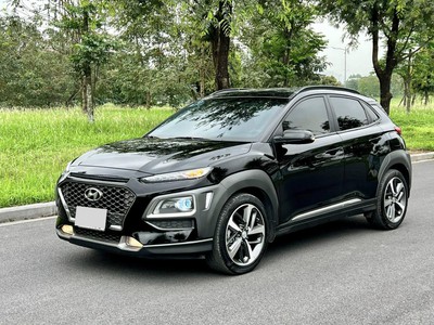 Bán xe Hyundai Kona 1.6 Turbo 2021 màu đen. 4