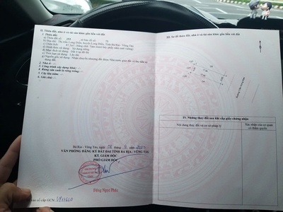 Chủ cần bán gấp 1 nền vị trí kinh doanh sầm uất tt long điền brvt 3