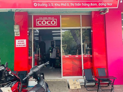 Chính chủ cần sang lại cửa hàng tiện lợi cô cô mart tại khu phố 5 - tt.trảng bom - đồng nai. 0