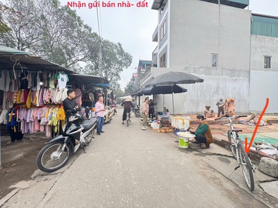 Bán đất tổ 2, tt chi đông, mê linh, hn. mặt chợ, kinh doanh sầm uất. vị trí đẹp, kinh doanh gì cũng 0