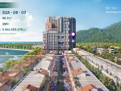Căn hộ cao cấp Sun Symphony 3PN view biển Đà Nẵng gía chỉ 4 tỷ 7 1