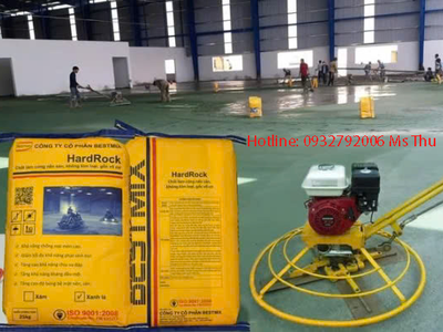 Bột xoa nền Hardrock - giải pháp bền vững cho sàn bê tông 1
