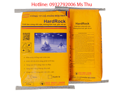 Bột xoa nền Hardrock - giải pháp bền vững cho sàn bê tông 2
