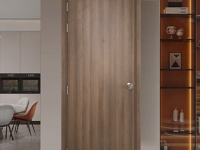 Cửa gỗ MDF Melamine- Cửa gỗ chống mối mọt 2