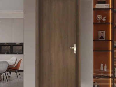 Cửa Gỗ MDF phủ Melamine- Cửa Gỗ Phòng Ngủ 2
