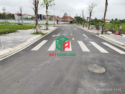 Bán đất đấu giá x8 hà phong liên hà đông anh - 90m2 - hạ tầng siêu đẹp - gia  chỉ 5x 3