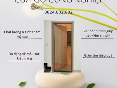 Cửa Gỗ Công Nghiệp SaiGonDoor 1
