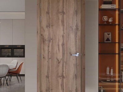 Cửa Gỗ MDF phủ melamine- Cửa chống mối mọt 2